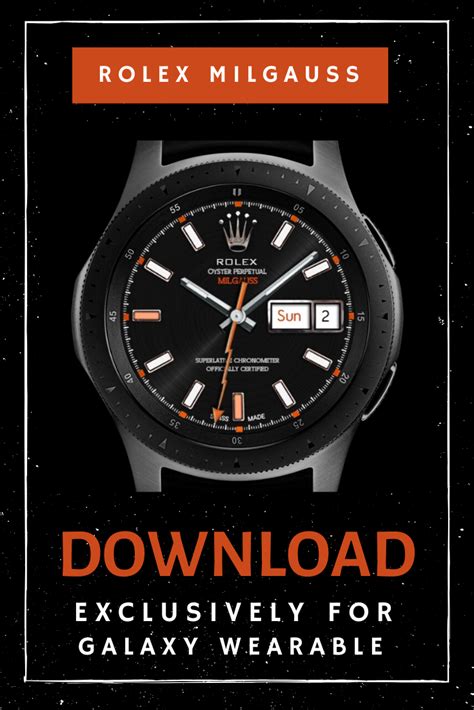 rolex face for galaxy wathch app|rolex samsung watch face.